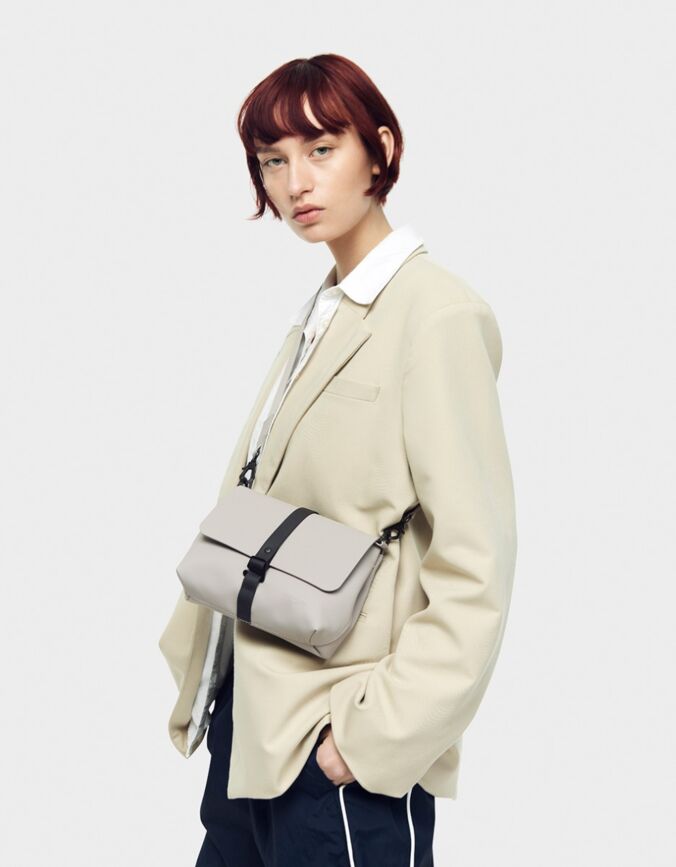 Spläsh Crossbody Bag 灰褐色