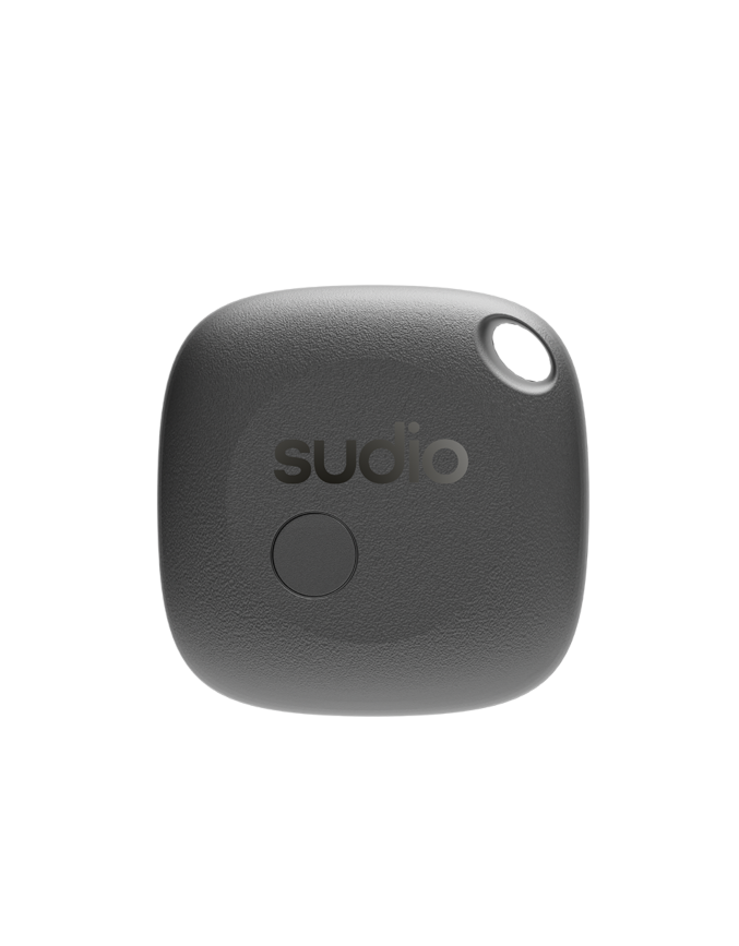 The Smart Tracking Tag Sudio O1 Black (Works with Apple Find My) 經典黑