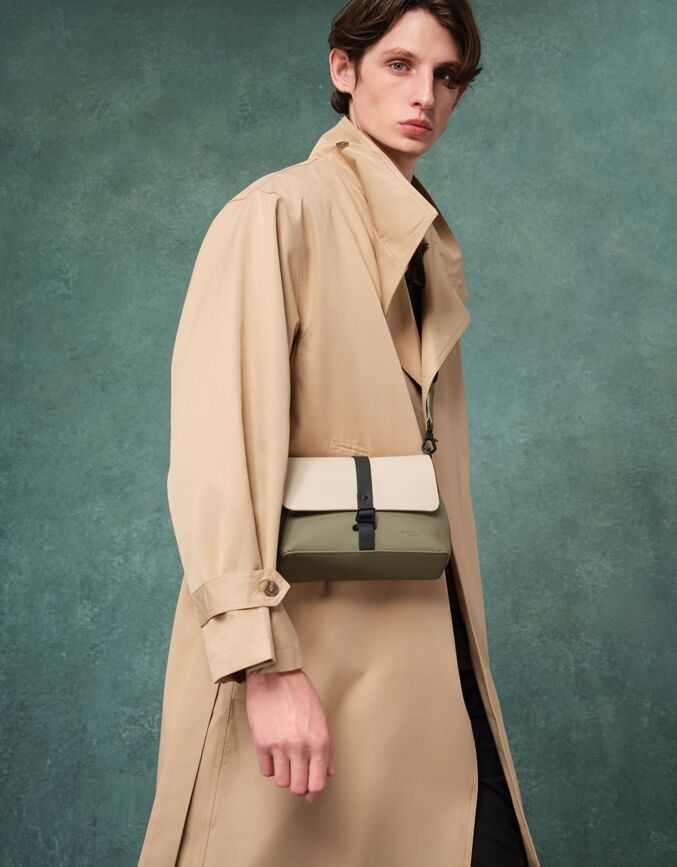 Spläsh Crossbody Bag 奶油白／鼠尾草綠