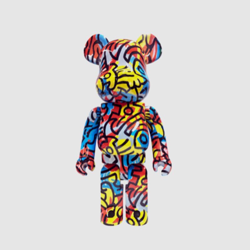 Bearbrick X Keith Haring Estate DesignerCon 2018 Exclusive 1000%