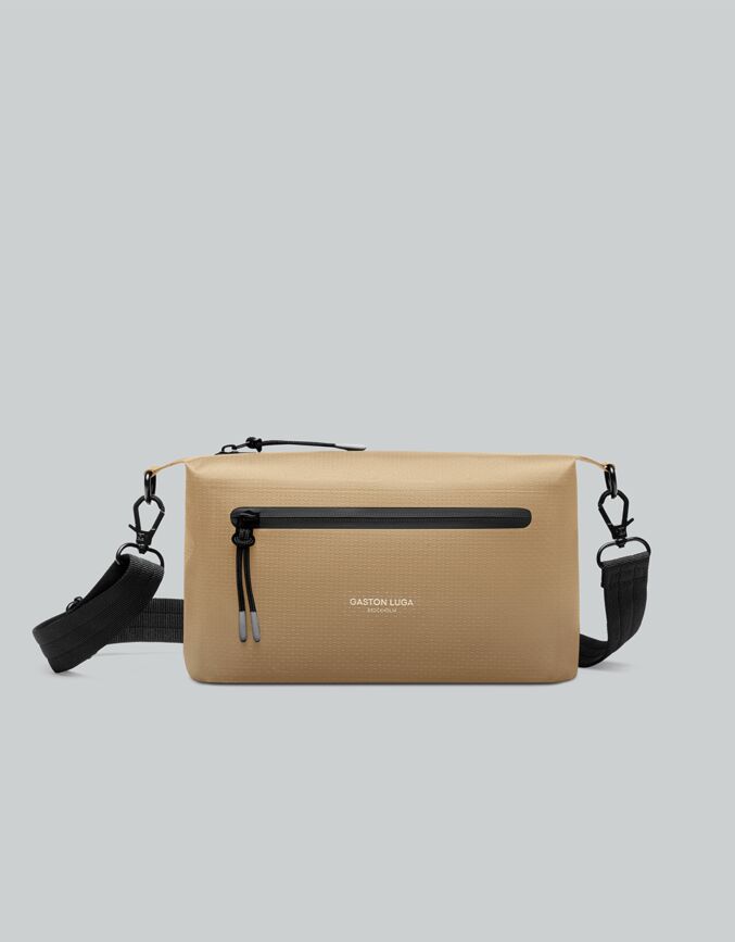 Lightweight DuoSeal Crossbody 拿鐵棕
