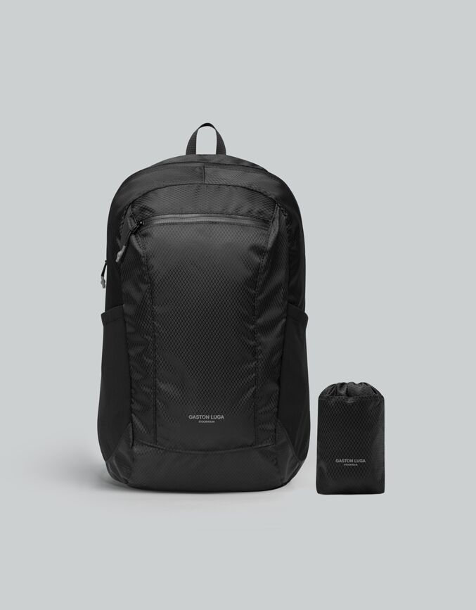 Lightweight Packable Backpack  Black