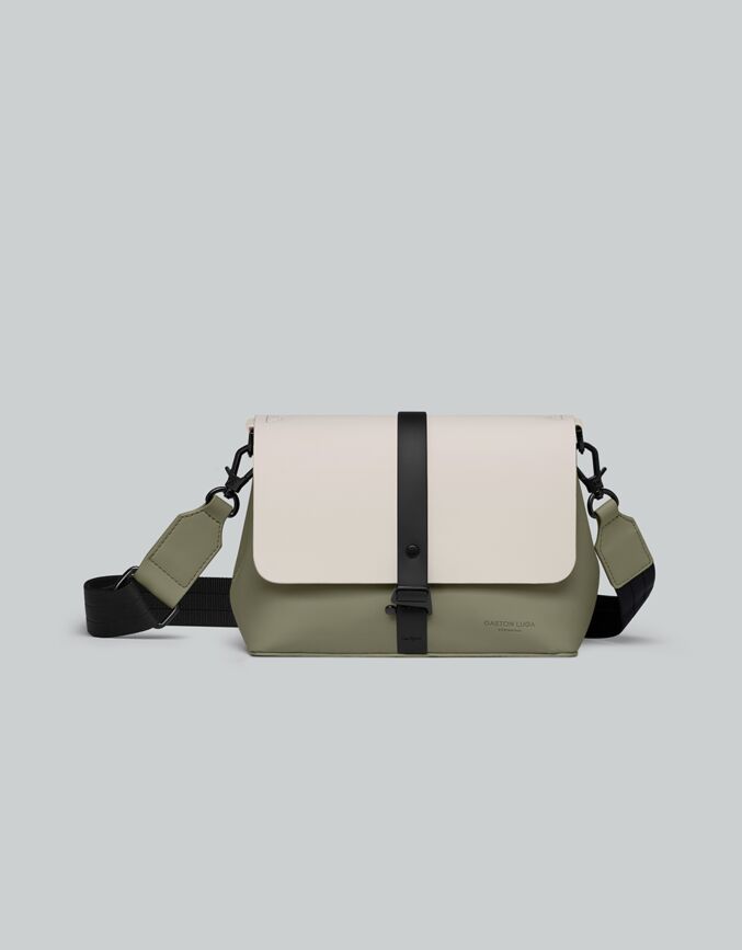 Spläsh Crossbody Bag 奶油白／鼠尾草綠